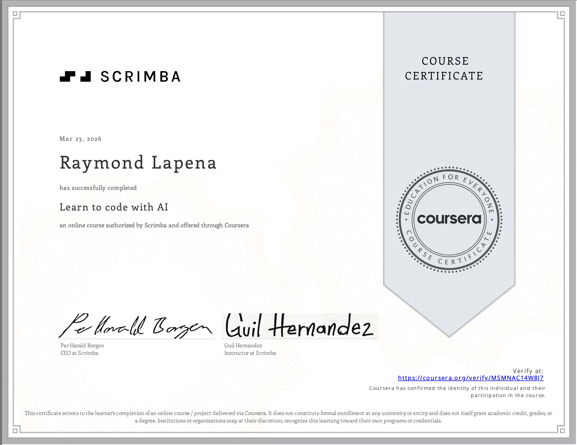 AI tools and hands-on experimentation